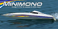 Aquacraft Brushless Minimono - Electric Remote Control Boat